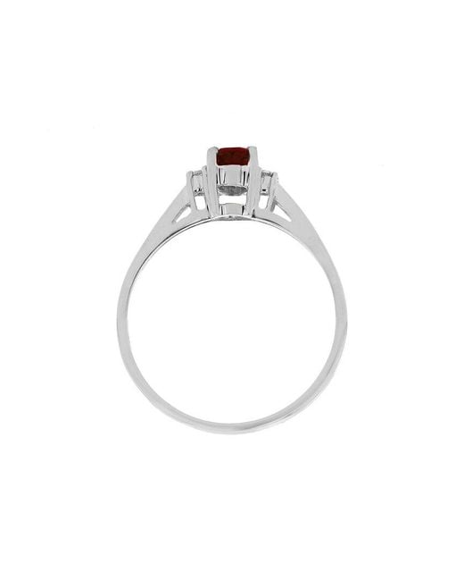 LEVARON FINE JEWELRY Pink Levaron 14K 0.45 Ct. Tw. Diamond & Ruby Ring