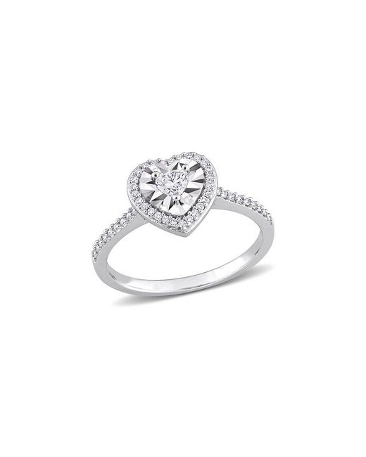 Rina Limor White 14K 0.32 Ct. Tw. Diamond Halo Ring