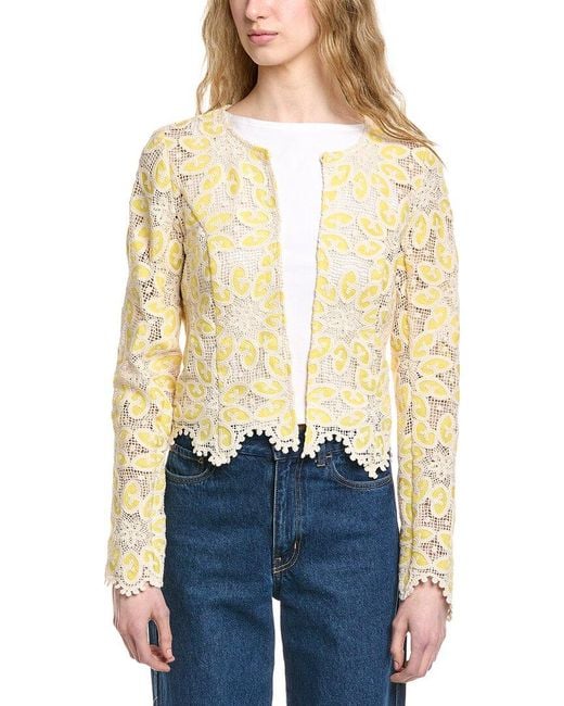 FLORA BEA NYC Blue Omilia Jacket