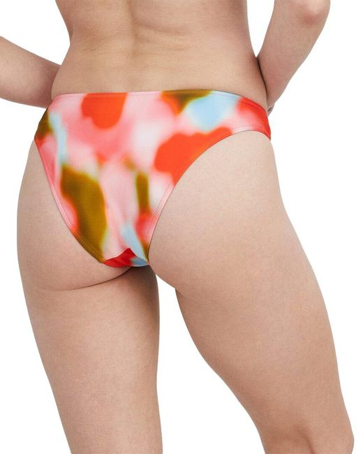 Solid & Striped Red The Tati Bikini Bottom