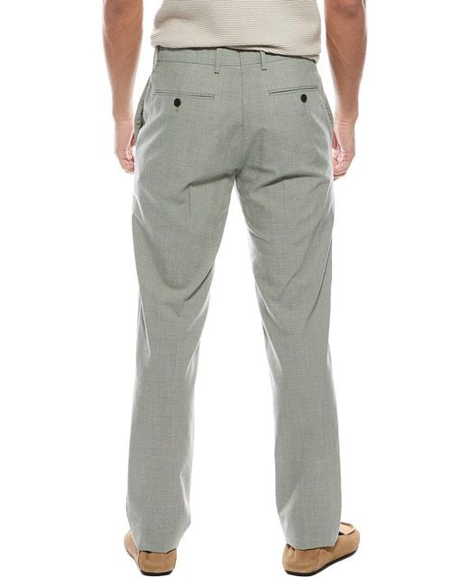 Theory Gray Mayer Soft Tailoring Wool-Blend Pant for men
