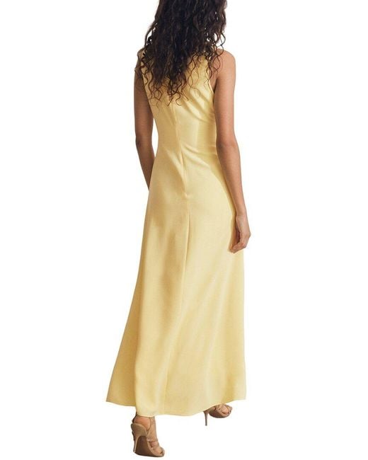 Reiss Yellow Elizabeth Dress