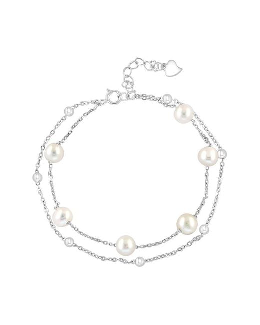 Effy Fine Jewelry White 6Mm Pearl Bracelet