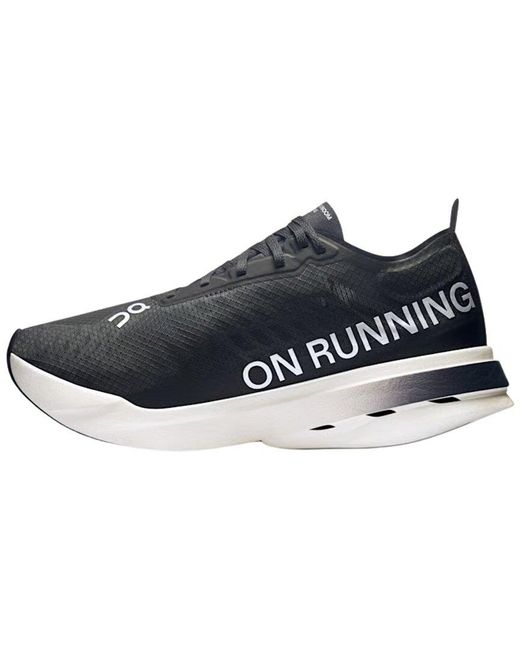 On Shoes Blue Cloudboom Strike Running Shoe