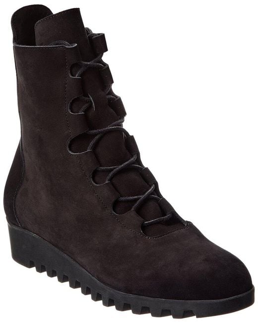 Arche Black Lombox Suede Bootie