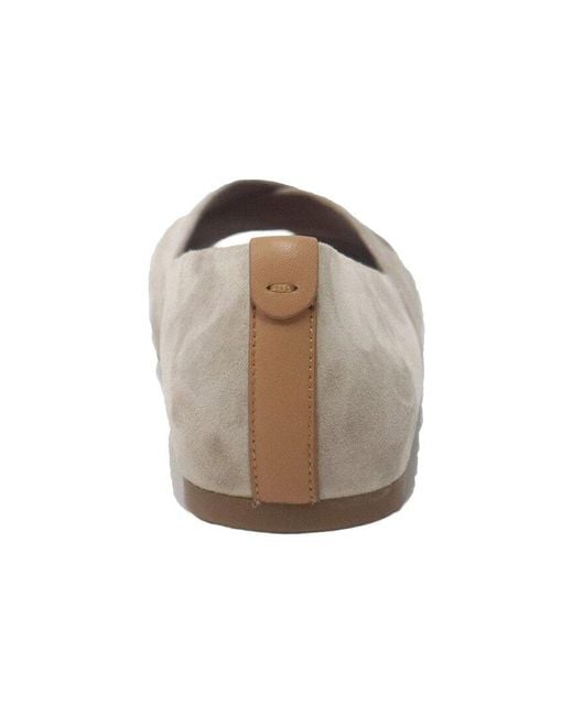 Gentle Souls Gray Whoebe Suede Flat