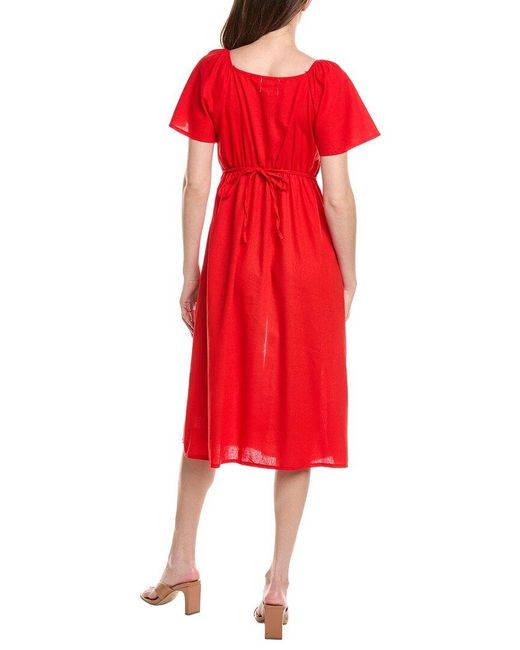 ANNA KAY Red Magnet Midi Dress