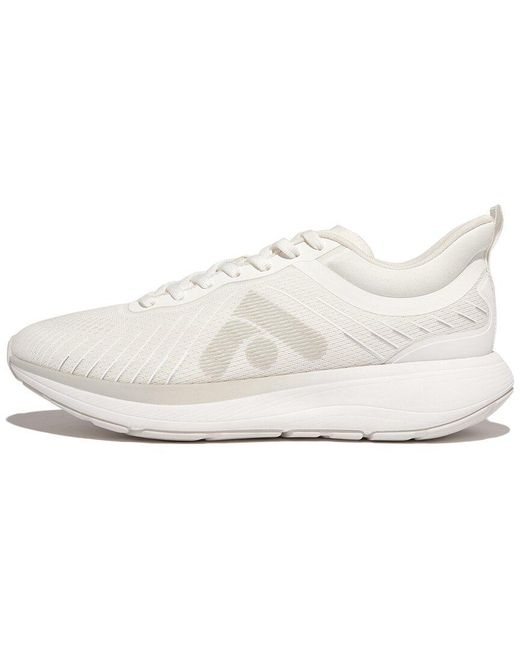 Fitflop White Ff Runner Sneaker