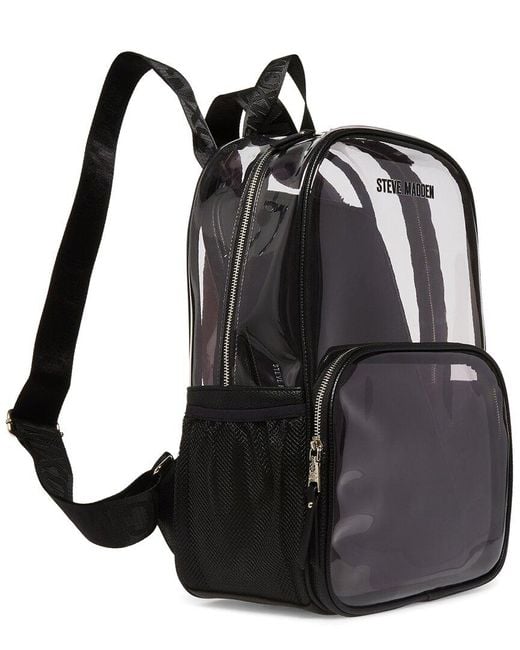 Steve madden clear backpack clearance