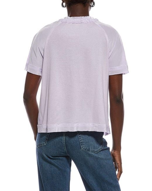 Marc Cain Purple Solid Blouse