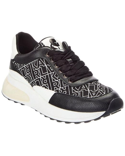 Karl Lagerfeld Black Dallas Sneaker