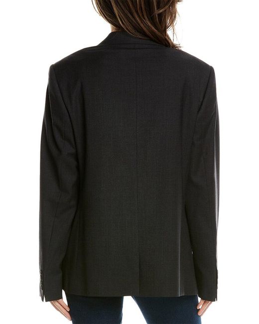 IRO Black Mitch Wool-blend Jacket