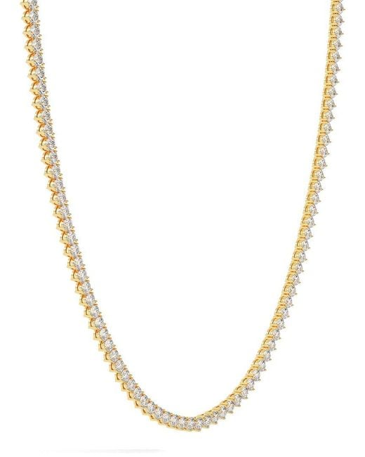Diamond Select Cuts White 14K 10.00 Ct. Tw. Diamond Pendant Necklace
