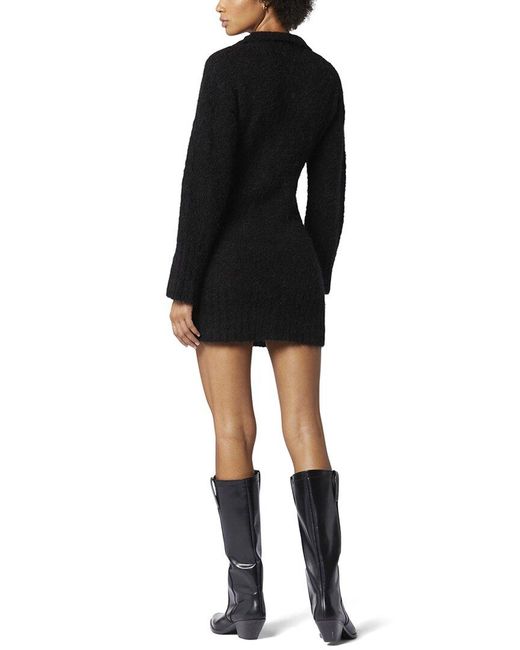 Equipment Black Bresse Alpaca & Wool-blend Sweaterdress