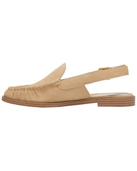 Franco Sarto Natural L-Sully Leather Slingback