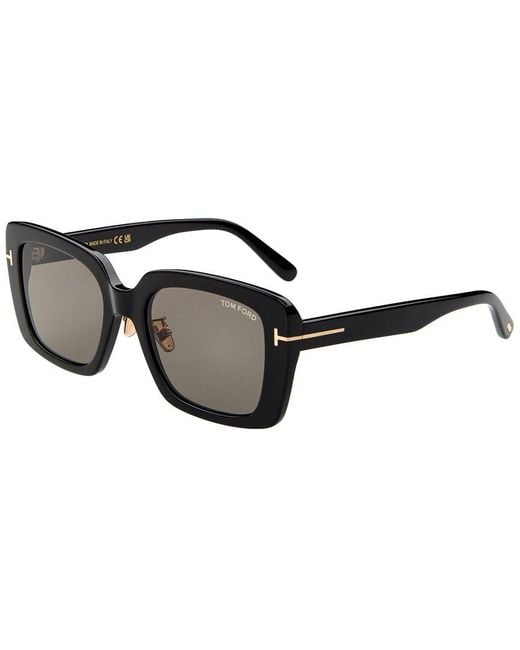 Tom Ford Black 54Mm Sunglasses