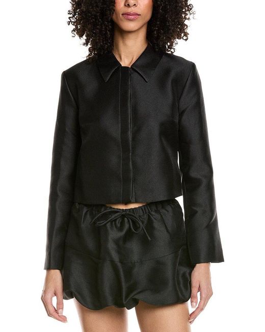 Amanda Uprichard Black Verity Jacket