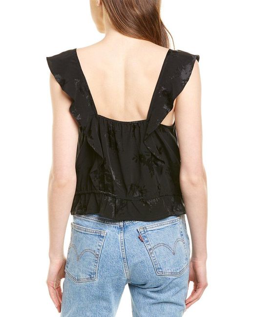 Saltwater Luxe Black Carson Top