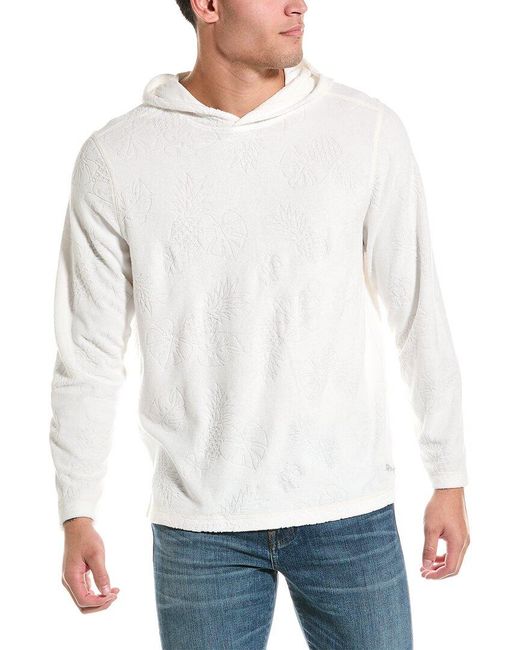 Tommy Bahama White Poolside Paradise Hoodie for men