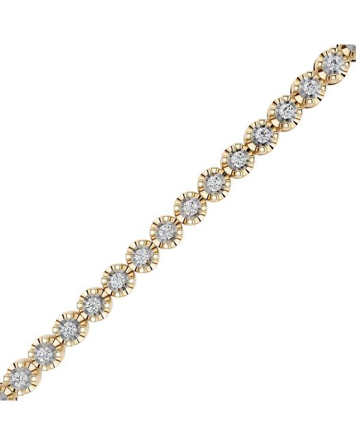Lab Grown Diamonds White 1.00 Ct. Tw. Lab-Grown Diamond Tennis Bracelet