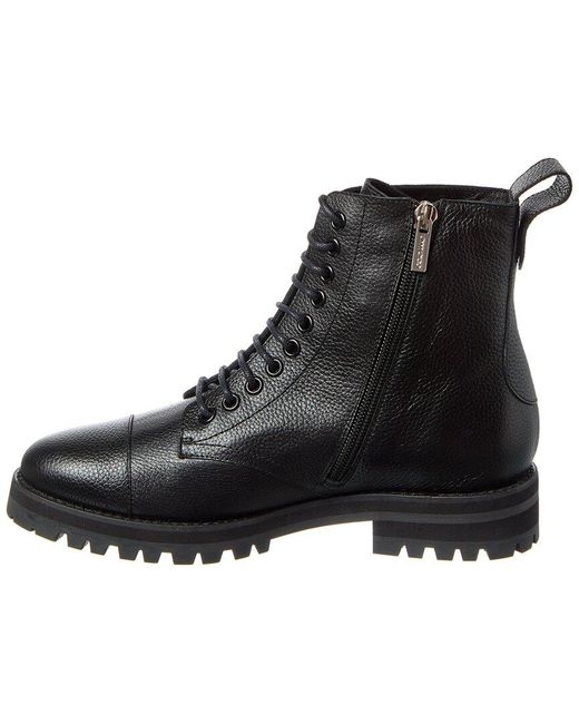 Jimmy Choo Black Halden Leather Boot