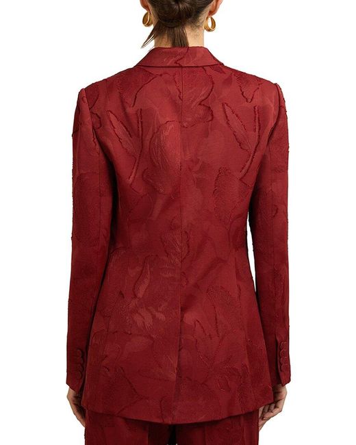 Reiss Red Ottelie Formal Jacket