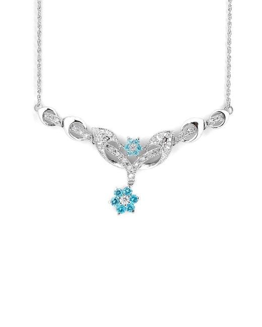 Genevive Jewelry Metallic Silver Necklace