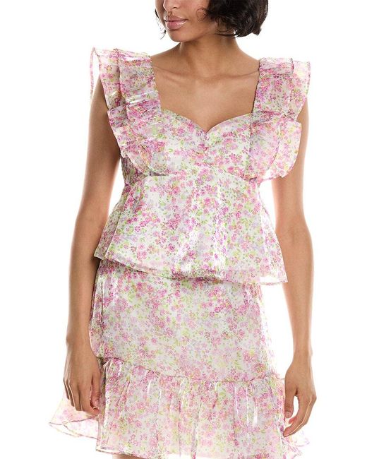 Wildfox Pink Sydney Top