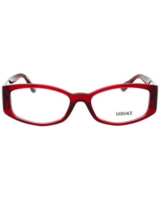 Versace Red 54Mm Optical Frames