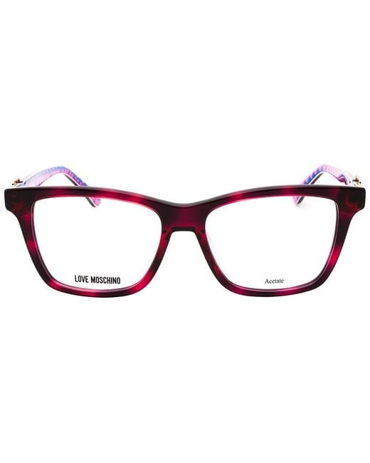 Moschino Brown Mol610 52Mm Optical Frames