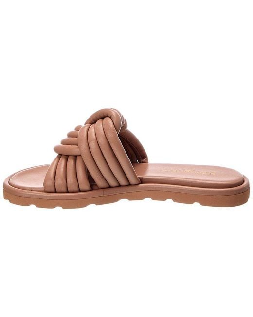 Gianvito Rossi Brown Leather Sandal