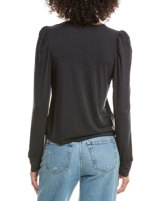 Chaser Brand Black Shirley Top
