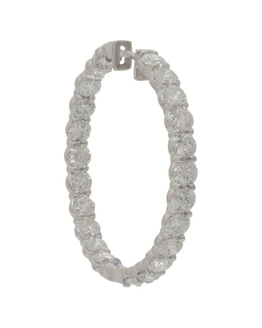 Diana M Metallic Fine Jewelry 18k 15.10 Ct. Tw. Diamond Earrings