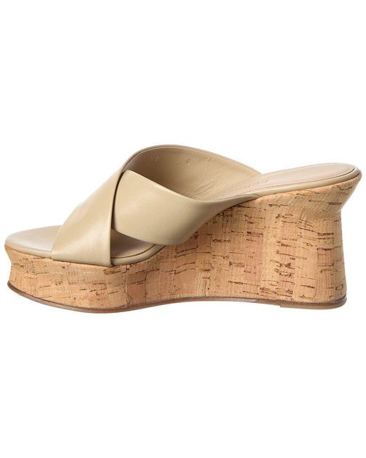 Ferragamo Natural Ant Leather Sandal