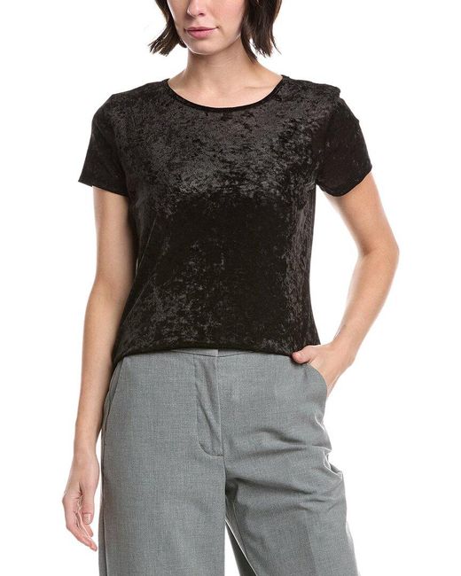 Vince Camuto Black Textured Top