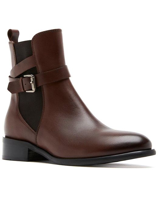 La Canadienne Brown Aiden Leather Bootie