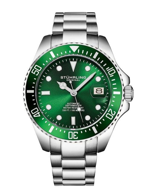 Stuhrling Green Watch for men
