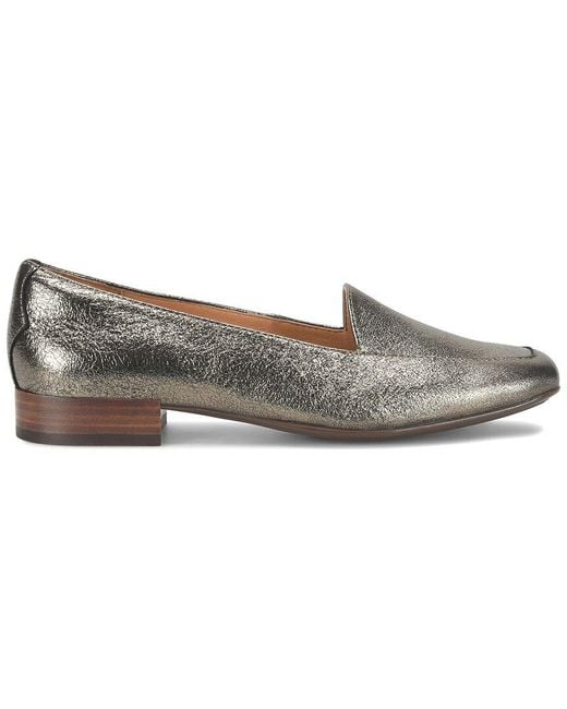 Söfft Gray Eldyn Leather Loafer