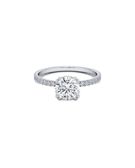 Lab Grown Diamonds White 14K 1.35 Ct. Tw. Lab-Grown Diamond Ring
