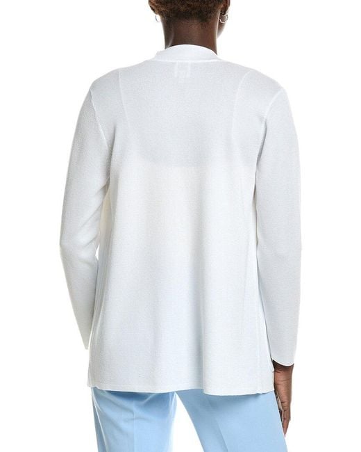 Anne Klein White Malibu Cardigan