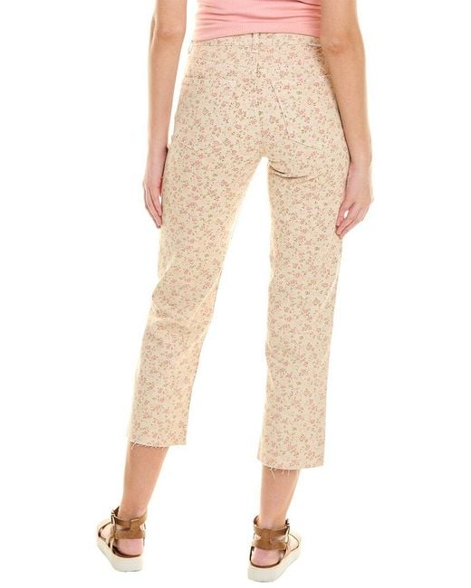 Boyish Natural High-Rise Rigid Desert Rose Straight Jean