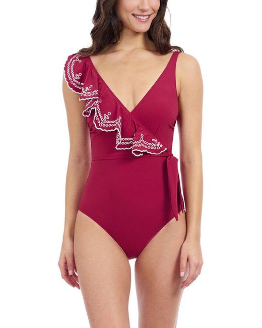 Gottex Red Lola One-Piece