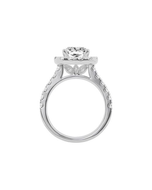 Lab Grown Diamonds White 14K 3.00 Ct. Tw. Lab-Grown Diamond Ring