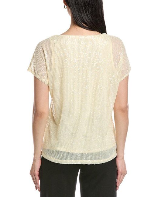 Anne Klein Natural Bateau Dolman T-Shirt