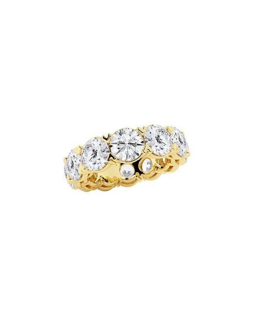Lab Grown Diamonds White 14K 10.00 Ct. Tw. Lab Grown Diamond Eternity Ring