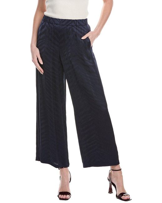 Lafayette 148 New York Blue Riverside Pant