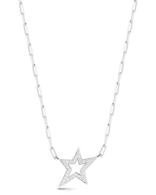 Sphera Milano White Cz Star Necklace