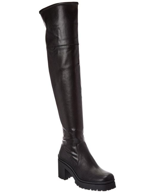 Miu Miu Black Logo Leather Ankle Boot