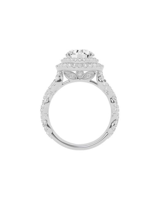 Lab Grown Diamonds White 14K 3.00 Ct. Tw. Lab-Grown Diamond Ring