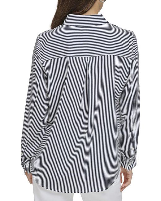 DKNY Gray Knit Dress